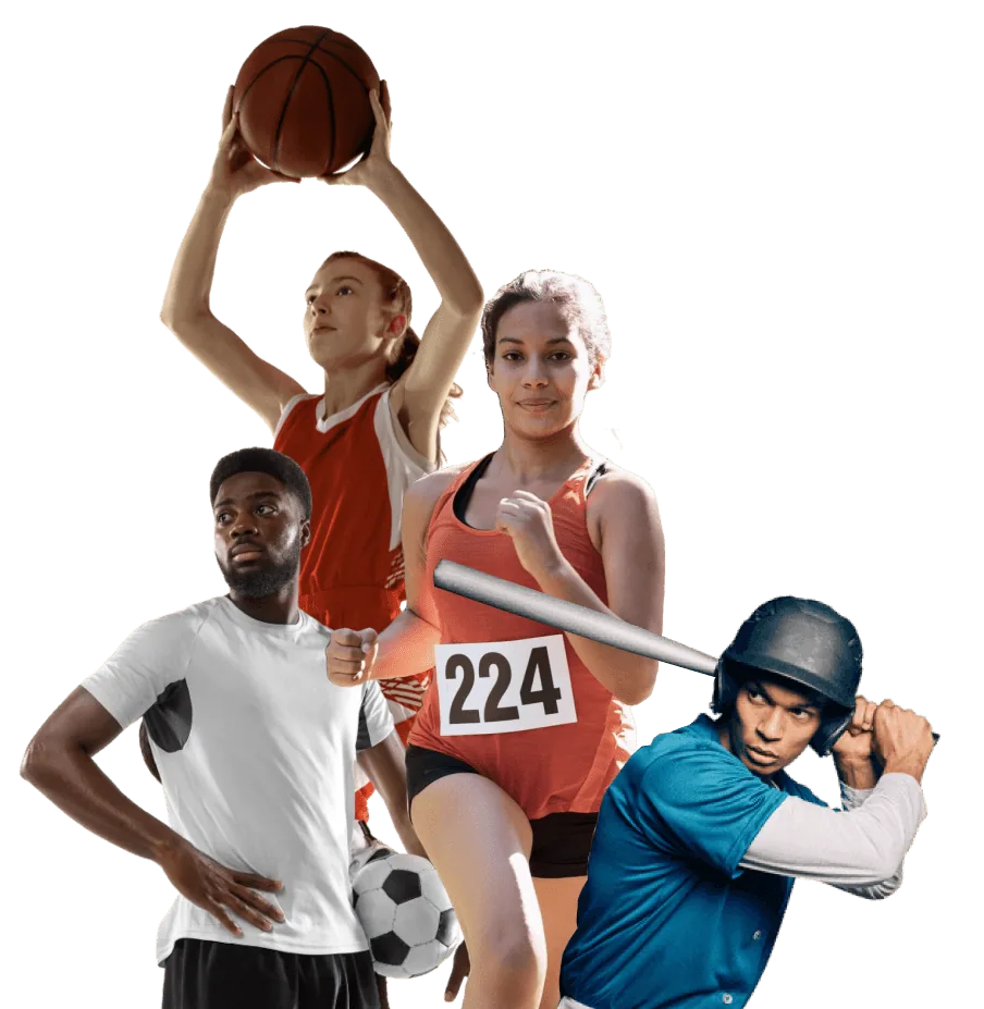 Athletes from multiple sports Joe Cerniglia coaches through the Sports Enhancement Program